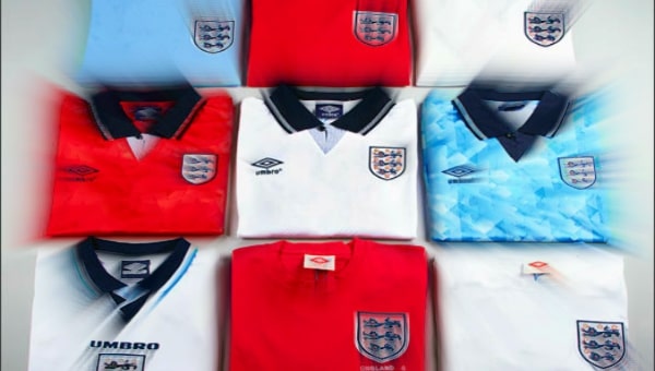 φανέλες εθνικής Αγγλίας