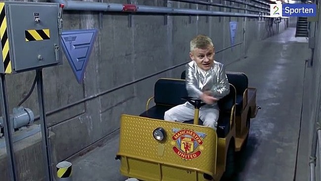 ole at the wheel